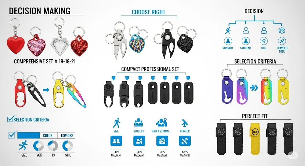 How to Choose the Right Self-Defense Keychain Set