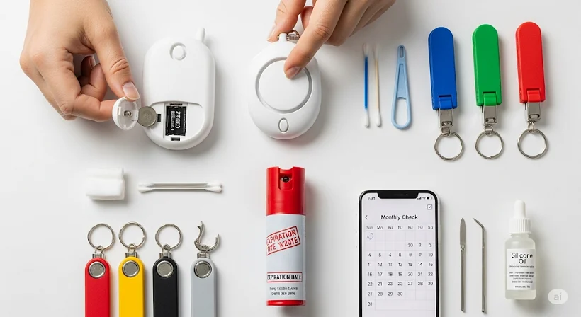 5-Minute Monthly Check-up for Your Safety Keychain