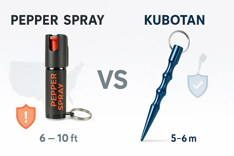 Pepper Spray vs. Kubotan—Which Tool Fits Your Lifestyle?