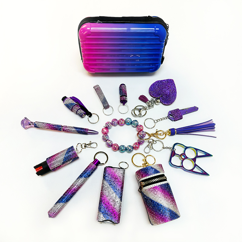 Fix Keychain Set - Unicorn - Premium self defense keychain set for women's personal safety. Features Keychain attachment and Durable construction.