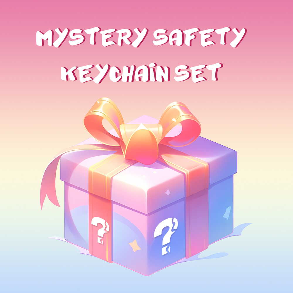 Mystery Safety Set - Premium self defense keychain set for women's personal safety. Features Keychain attachment and Durable construction.